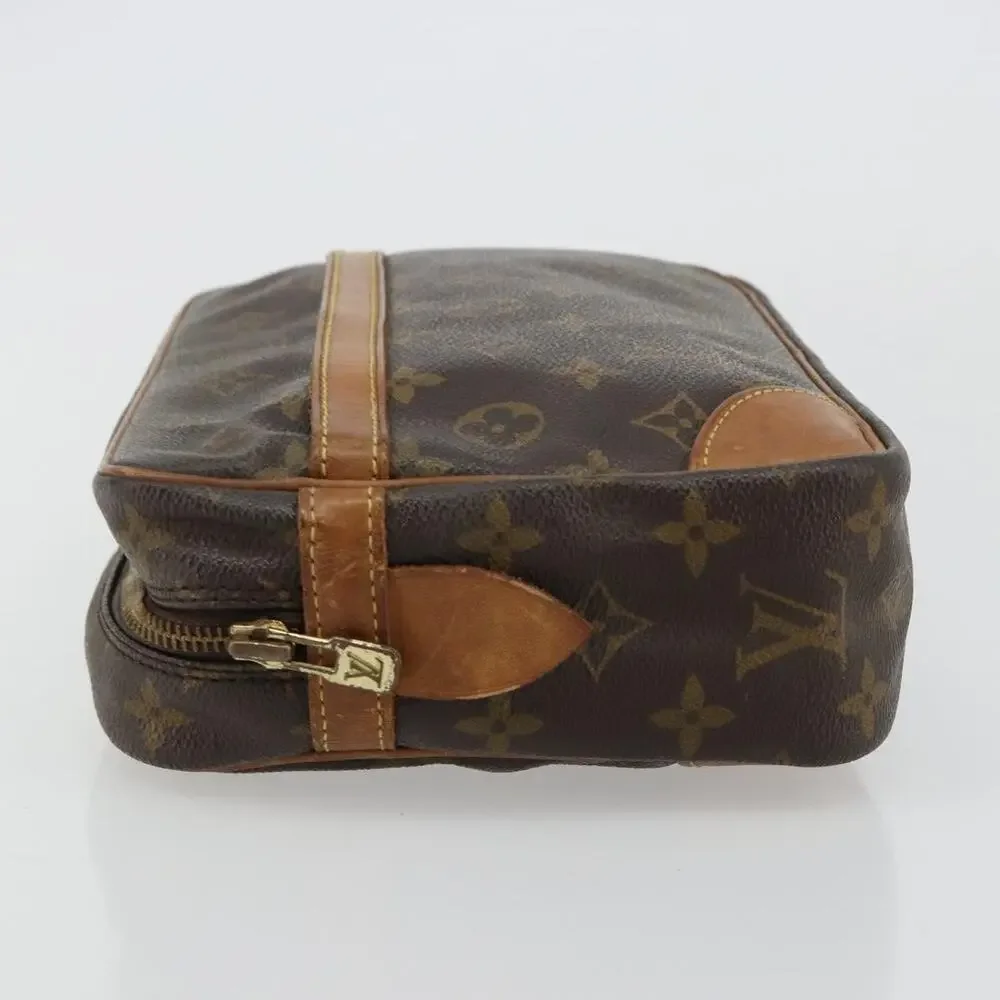 Louis Vuitton Monogram Compiegne 28 Clutch Bag Brown